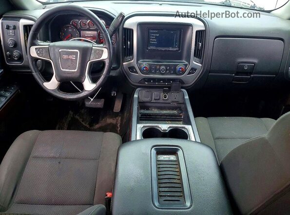 1GTV2MEC7GZ110964 2016 GMC SIERRA Silver Առջևի վահանակի տեսք
