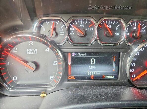 1GTV2MEC7GZ110964 2016 GMC SIERRA Silver Սարքավորումների վահանակի տեսք