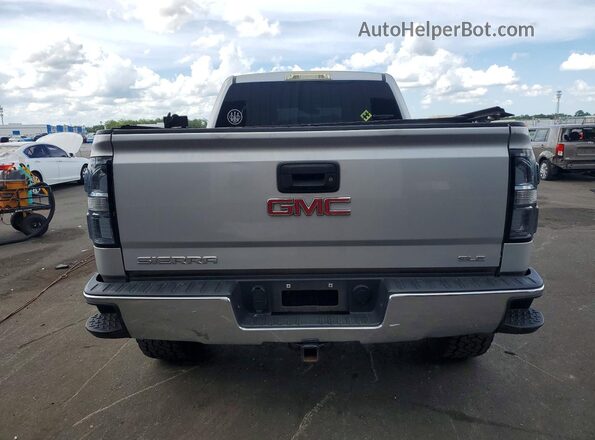 1GTV2MEC7GZ343906 2016 GMC SIERRA Silver Вид ззаду