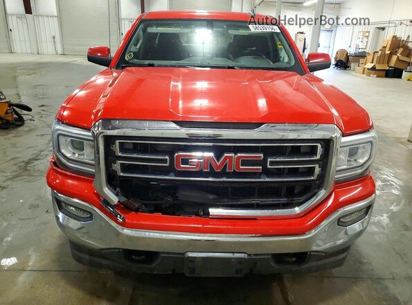 1GTV2MEC8GZ166122 2016 GMC SIERRA Красный Вид спереди