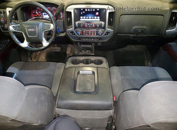 1GTV2MEC8GZ166122 2016 GMC SIERRA Красный Вид панели приборов