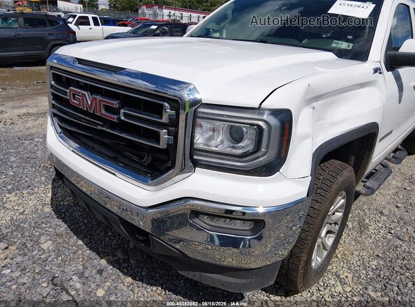 1GTV2MEC8GZ389907 2016 GMC SIERRA White Դիմացի տեսք