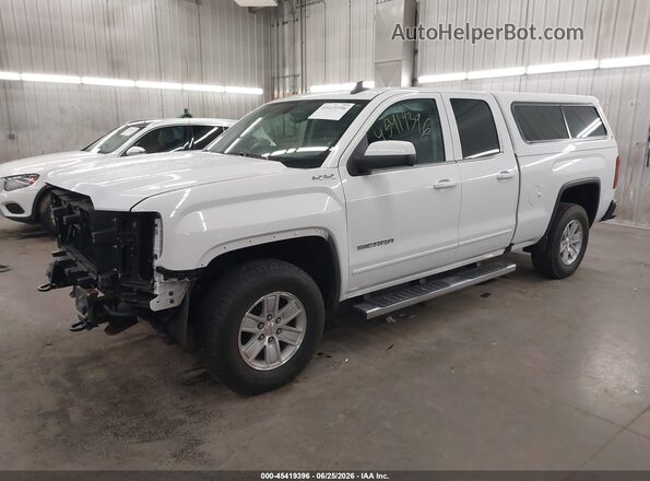 1GTV2MEC8JZ336650 2018 GMC SIERRA Белый Передняя левая четверть