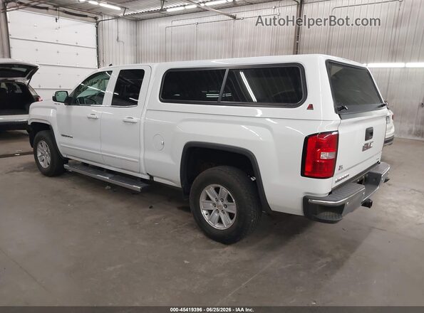 1GTV2MEC8JZ336650 2018 GMC SIERRA Белый Задняя левая четверть