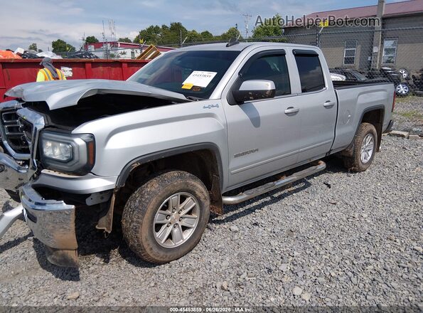 1GTV2MEH2GZ198575 2016 GMC SIERRA Silver Առջևի ձախ երեք քառորդ տեսարան