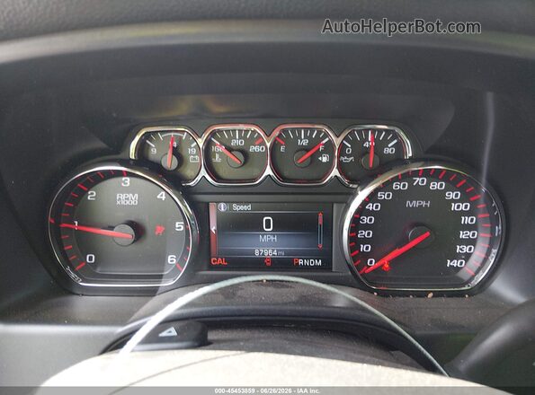 1GTV2MEH2GZ198575 2016 GMC SIERRA Silver Հետևի նստատեղերի տեսք