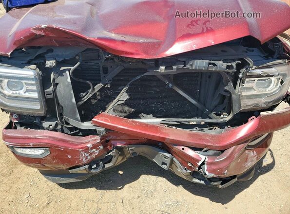 1GTV2NECXGZ265157 2016 GMC SIERRA Burgundy Vista interior trasera