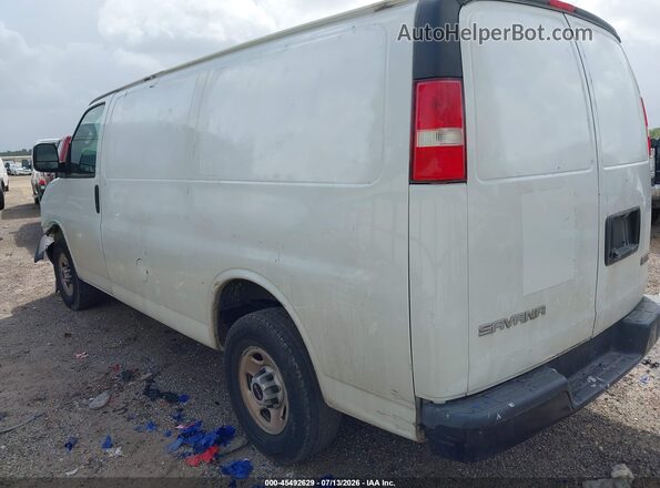 1GTW7AFG5L1186567 2020 GMC SAVANA CARGO White Trasero izquierdo