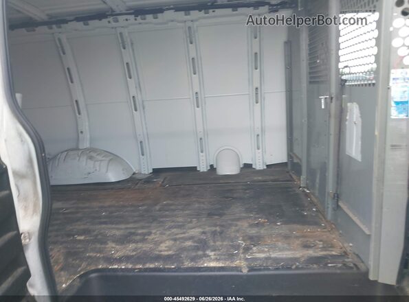 1GTW7AFG5L1186567 2020 GMC SAVANA CARGO White Vista de la etiqueta del VIN