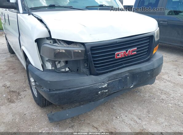 1GTW7AFP6J1257787 2018 GMC SAVANA 2500 White წინა ხედი