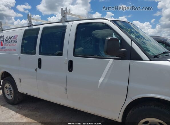 1GTW7AFP6J1257787 2018 GMC SAVANA 2500 White სალონის 360-გრადუსიანი ხედი