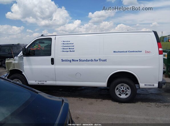 1GTZ7GF79S1265058 2025 GMC SAVANA CARGO Белый Панорамный вид салона 360°