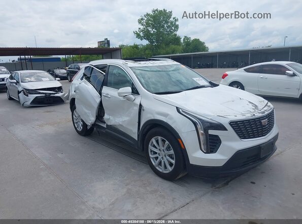 1GYAZAR40PF110926 2023 CADILLAC XT4 White Դիմացի տեսք