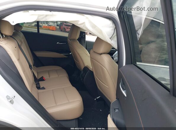 1GYAZAR40RF218241 2024 CADILLAC XT4 White Вид наклейки з VIN-кодом