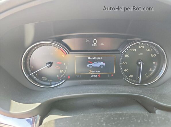 1GYAZAR45MF036804 2021 CADILLAC XT4 Silver Вид щитка приладів