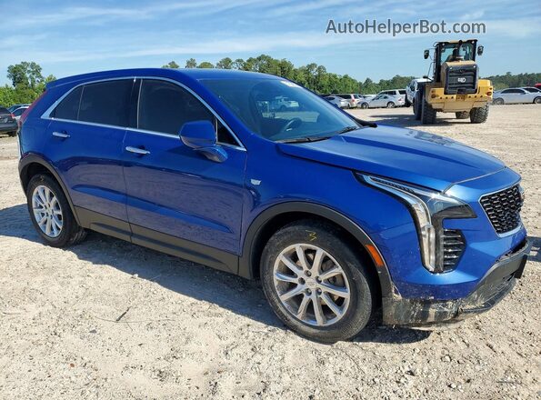 1GYAZAR45PF120237 2023 CADILLAC XT4 Blue Передня права чверть