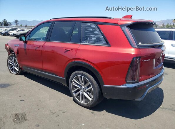 1GYC3NMLXTZ707509 2026 CADILLAC VISTIQ Red უკანა მარცხენა