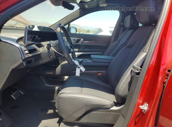 1GYC3NMLXTZ707509 2026 CADILLAC VISTIQ Red წინა სალონის ხედი