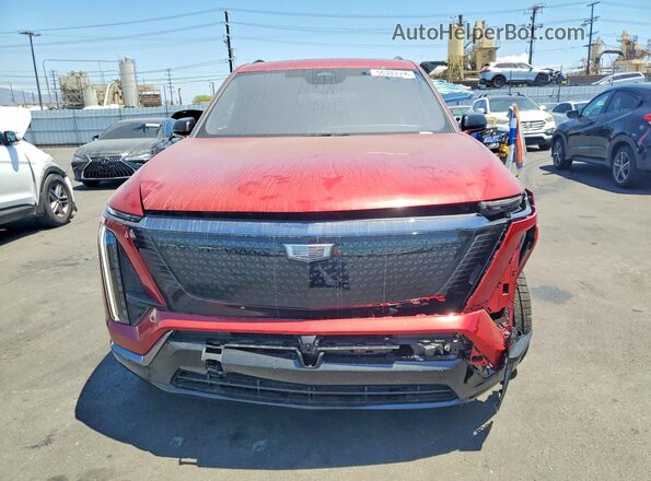 1GYC3NMLXTZ707509 2026 CADILLAC VISTIQ Red წინა ხედი