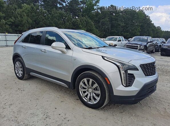 1GYFZCR40LF123364 2020 CADILLAC XT4 Серебряный Передняя правая четверть