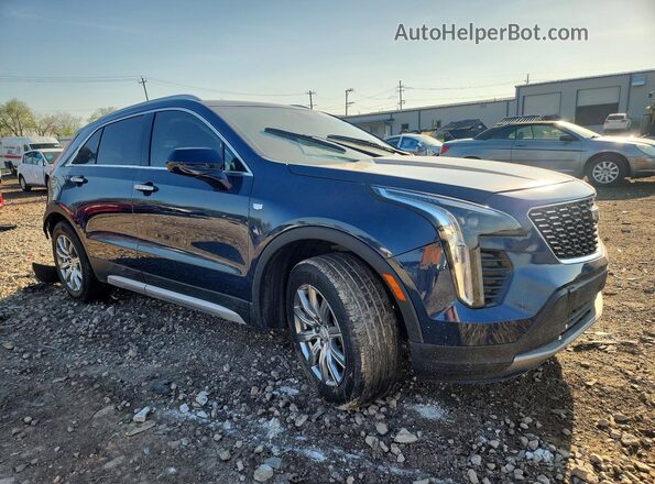 1GYFZCR42KF163623 2019 CADILLAC XT4 Blue Delantero derecho