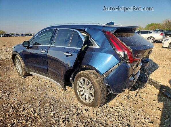 1GYFZCR42KF163623 2019 CADILLAC XT4 Blue Trasero izquierdo