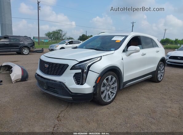 1GYFZCR47MF081227 2021 CADILLAC XT4 Белый Передняя левая четверть