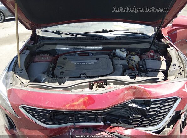 1GYFZCR4XKF147136 2019 CADILLAC XT4 Burgundy Вид ззаду