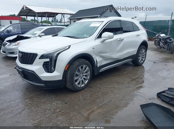 1GYFZDR40PF102512 2023 CADILLAC XT4 White წინა მარცხენა ხედი სამი მეოთხედიდან