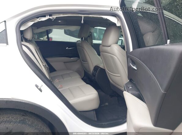 1GYFZDR40PF102512 2023 CADILLAC XT4 White VIN კოდის სტიკერის ხედი
