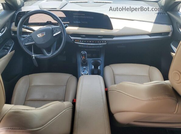 1GYFZDR40RF171428 2024 CADILLAC XT4 White Вид панелі приладів