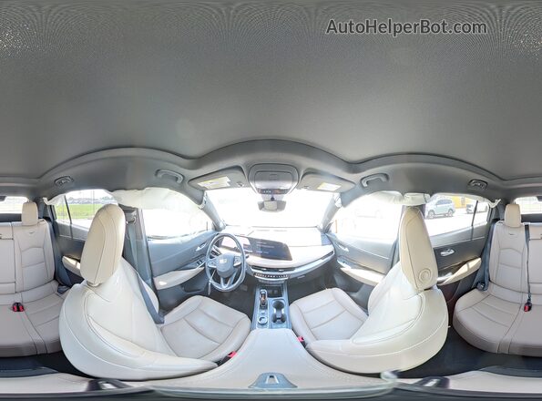 1GYFZDR40RF171428 2024 CADILLAC XT4 White Панорамний вид салону 360°