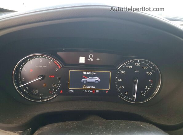 1GYFZDR41NF139968 2022 CADILLAC XT4 Black Вид щитка приладів