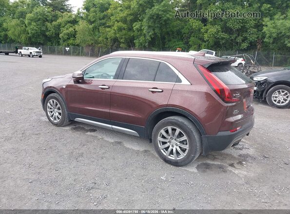 1GYFZDR42PF101085 2023 CADILLAC XT4 Burgundy უკანა მარცხენა