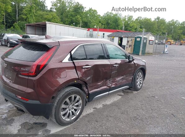 1GYFZDR42PF101085 2023 CADILLAC XT4 Burgundy უკანა მარჯვენა