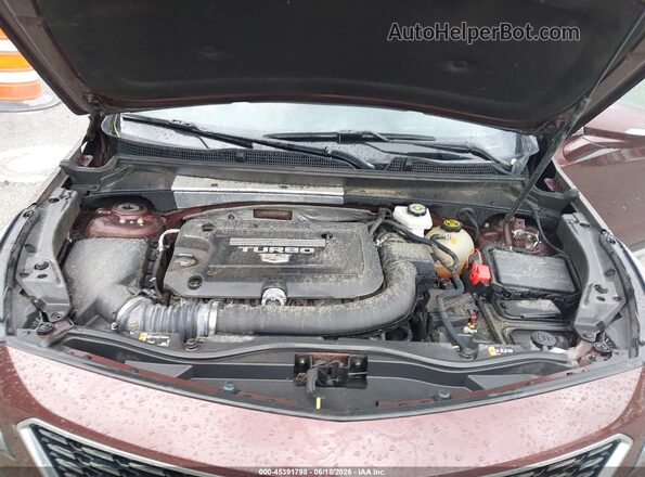 1GYFZDR42PF101085 2023 CADILLAC XT4 Burgundy უკანა ხედი