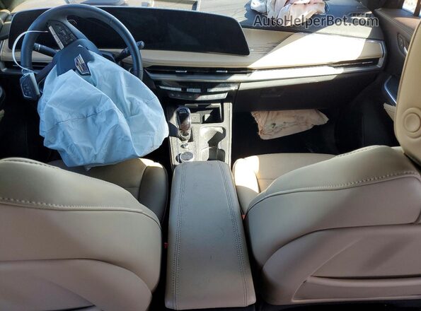 1GYFZDR42RF123204 2024 CADILLAC XT4 White წინა პანელის ხედი