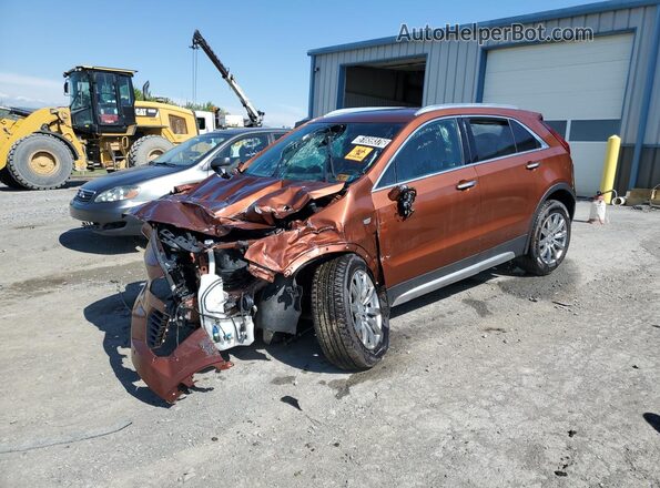 1GYFZDR45MF003793 2021 CADILLAC XT4 Orange 