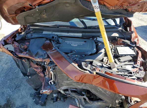 1GYFZDR45MF003793 2021 CADILLAC XT4 Orange Շարժիչի բաժամունքի տեսք