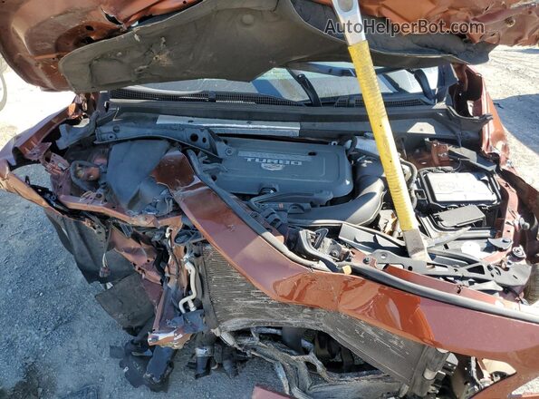 1GYFZDR45MF003793 2021 CADILLAC XT4 Orange 