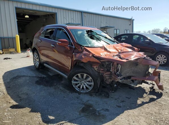 1GYFZDR45MF003793 2021 CADILLAC XT4 Orange 