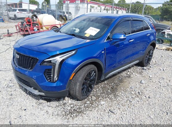 1GYFZDR45PF202170 2023 CADILLAC XT4 Blue Передня ліва чверть