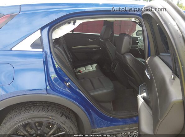 1GYFZDR45PF202170 2023 CADILLAC XT4 Blue Вид наклейки з VIN-кодом