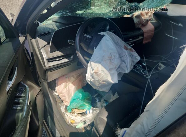 1GYFZDR45RF198026 2024 CADILLAC XT4 Синий Вид панели приборов