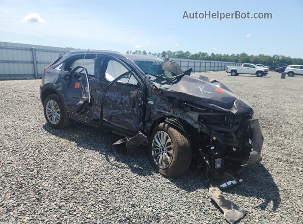 1GYFZDR45RF198026 2024 CADILLAC XT4 Синий Передняя правая четверть