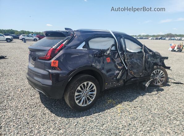 1GYFZDR45RF198026 2024 CADILLAC XT4 Синий Задняя правая четверть