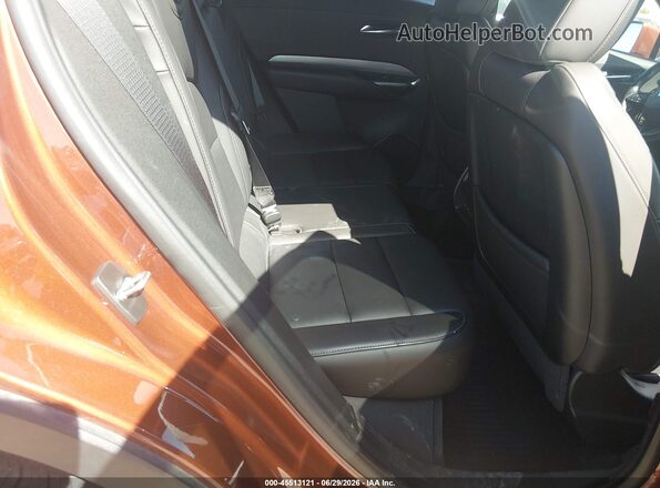 1GYFZDR48KF195305 2019 CADILLAC XT4 Orange VIN sticker view