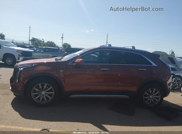 1GYFZDR48KF195305 2019 CADILLAC XT4 Orange 360 interior view