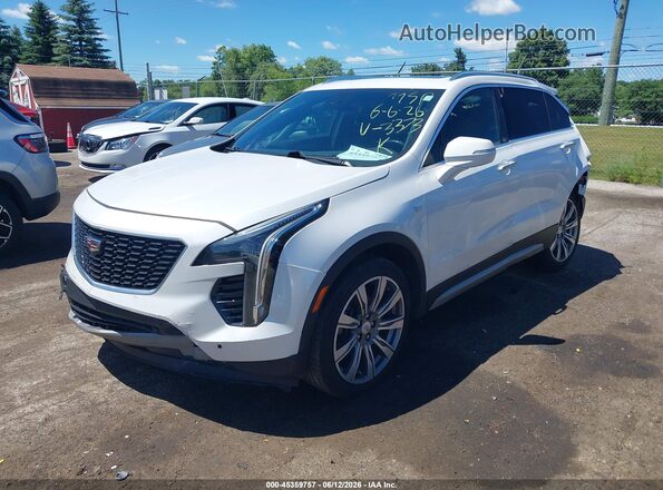 1GYFZDR49KF183373 2019 CADILLAC XT4 Белый Передняя левая четверть