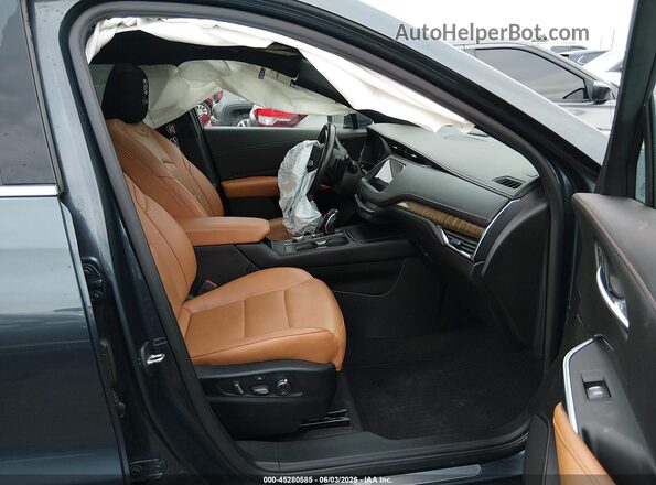 1GYFZDR49KF192428 2019 CADILLAC XT4 Gray Вид салону спереду